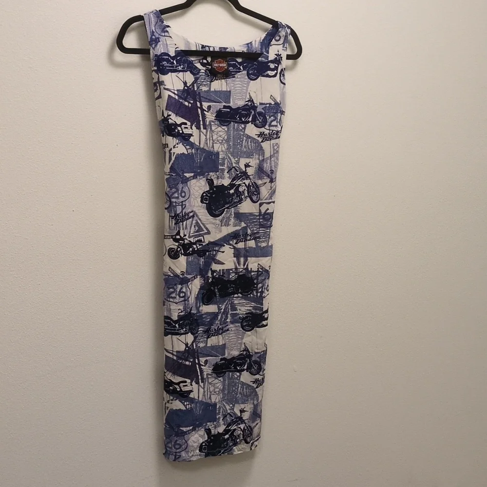 Harley Davidson Route 66 Vintage Shift Dress - Festival - Graphic Design - Bold - Picture 11 of 13